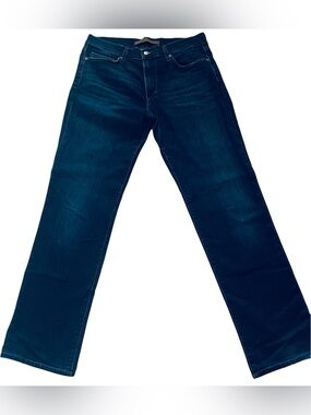 Joes Jeans Womens 33 X 33 Blue Straight Leg X Long Mid Rise Stretch Denim